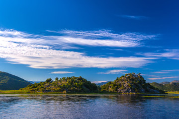 Valley of the Skadar Lake. Montenegro.