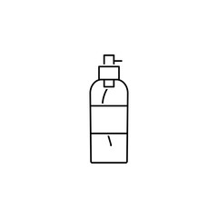 bottle cream icon