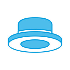 Male vintage hat icon vector illustration graphic design