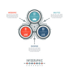 Abstract infographic timeline business template with options, parts, steps or processes. Vector infographic illustration can be used for chart, diagram, web design, presentation, workflow layout