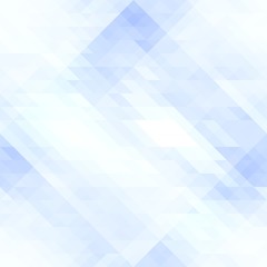 Obraz premium Abstract seamless pattern of pale blue rhombuses and triangles.