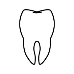 Tooths and dental care icon vector illustration graphic design