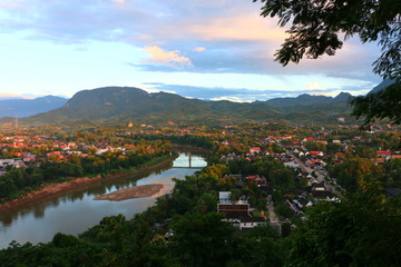 view of town