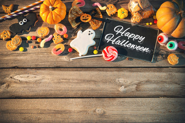 Sweets for Halloween. Trick or treat