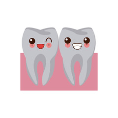 Tooths and dental care icon vector illustration graphic design
