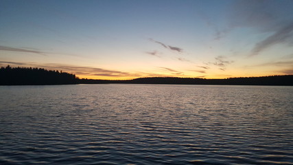 Midsummer evening in Finland