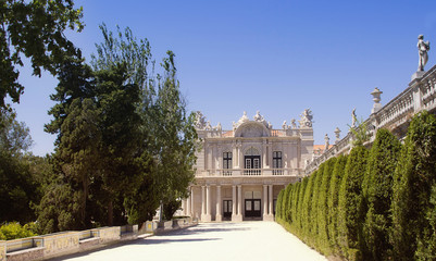 The castle of Queluz in Portugal.