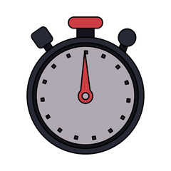 analog chronometer icon image vector illustration design 