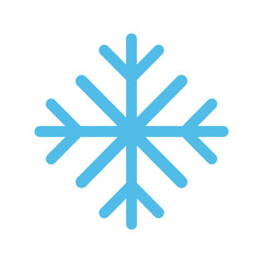 Fototapeta premium snowflake winter icon image vector illustration design 