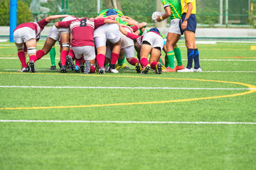 ラグビーの試合