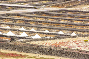 Salinas de Janubio, Lanzarote, Spanien