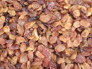 Raisins and sultanas