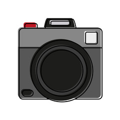 photographic camera icon image vector illustration design 