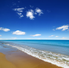 beach and sea