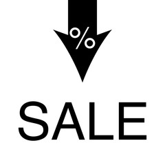 Discount Sticker. Sale Isolated Vector Illustration. Discount Offer Price Label, Vector Price Discount Symbol.