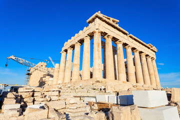 Parthenon Temple in Athens