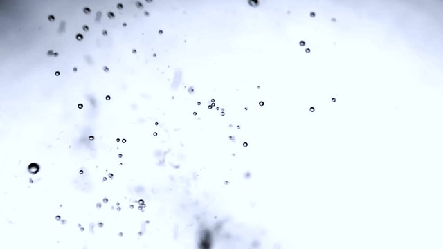 bubblemovie - austeigende Luftblasen in kochendem Wasser