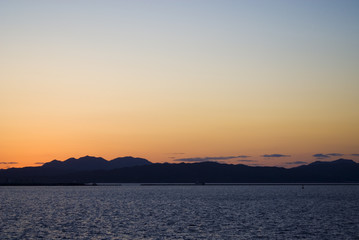 Obraz premium 夕焼け 素材