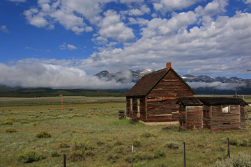 Lonely Cabin sits on the plateau