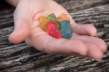 bonbon gélifié pour Halloween