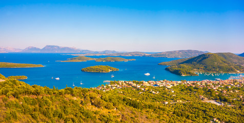 Obraz premium Many islands in the sea, Greece