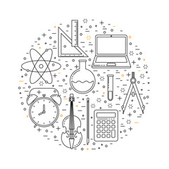 Back to school background