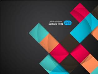 Abstract geometric vector background