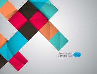 Obraz premium Abstract geometric vector background