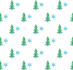 Vector Winter Pattern