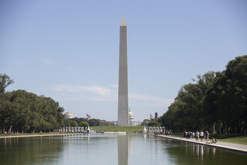 Washington Monument in Washington District of Columbia
