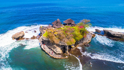 Tanah Lot - Temple in the Ocean. Bali, Indonesia. © mariusltu
