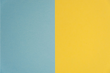 blue and yellow color paper background