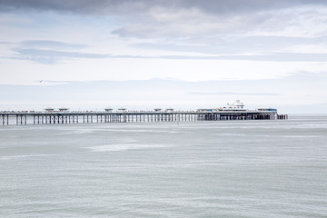 Fototapeta na wymiar Pier at Llandudno; Wales