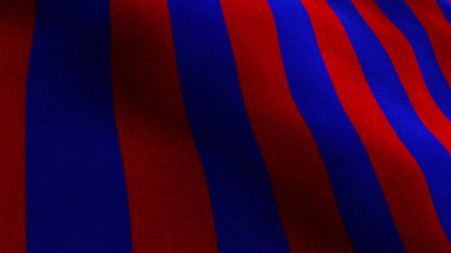 Amaranth and Blue Flag, Textile Carpet Background, Still Camera, Loop, 4k
