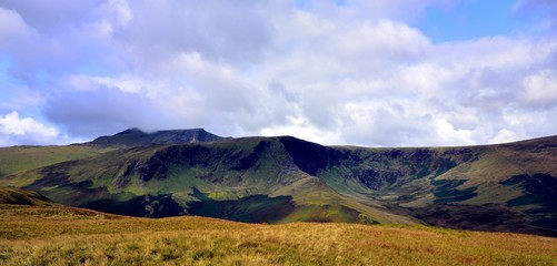 Fototapeta premium Bannerdale from Souther Fell