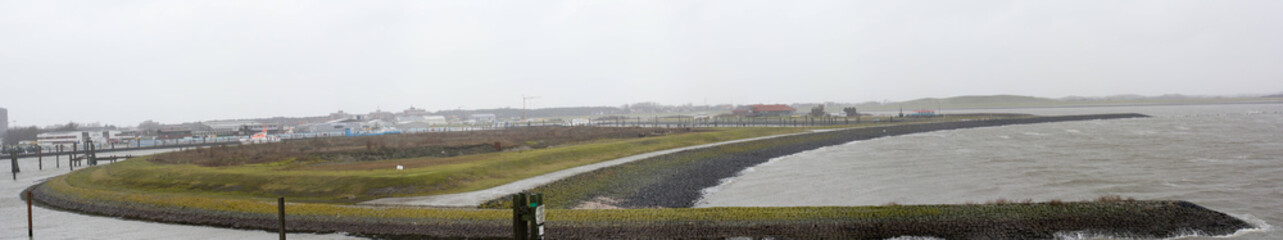 Norderney Hafen Panorama Teil 1