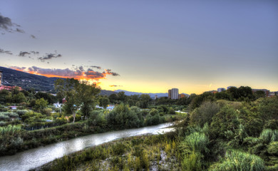 tramonto periferia