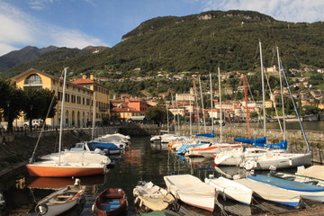 Lungolago in Gravedona am Comer See