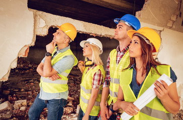 Architects Planing Reconstruction