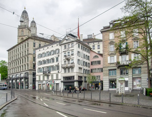 Fototapeta na wymiar Zurich in Switzerland