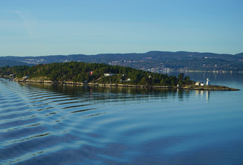View of the Oslo Fjord.