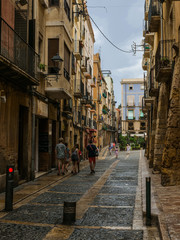 Narrow street of Tarragona