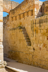 historical and ancient castle of Zamora, Spain