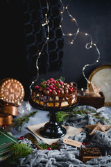 christmas cheesecake