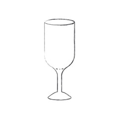 glass wine flat monochrome blurred silhouette