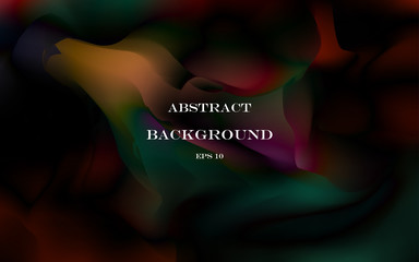 Dark colorful abstract background vector design