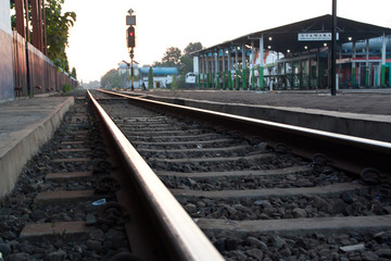 Fototapeta premium Bahnhof