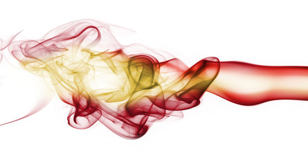 Spain national smoke flag