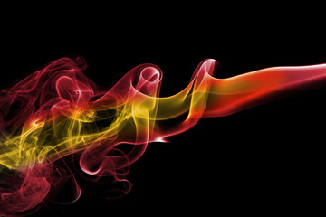 Spain national smoke flag