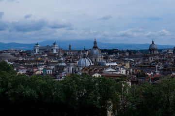 Fototapeta premium Rooftops of Rome